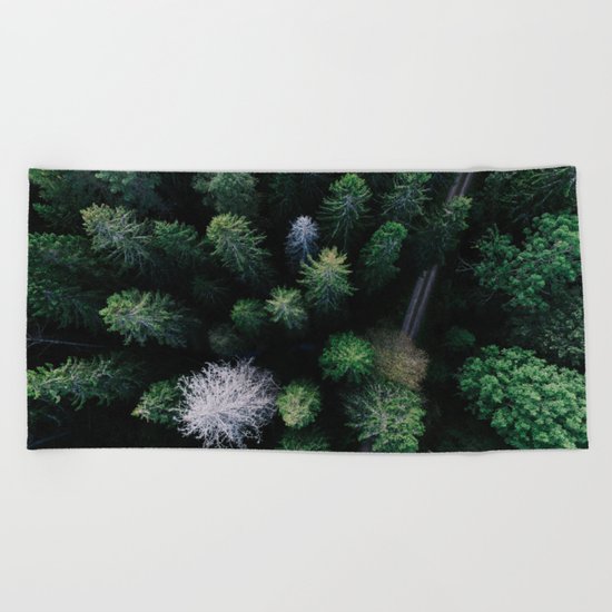 From Afar III Beach Towel