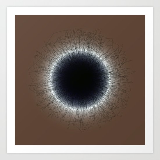 Afraid of Humans Art Print
