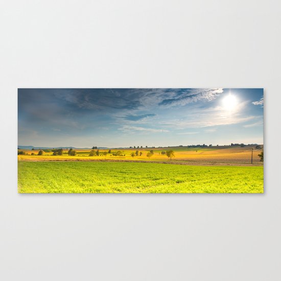 spring landscape Canvas Print