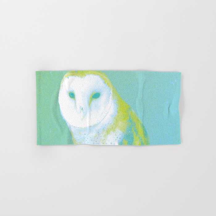 Barn Owl Remix Hand & Bath Towel