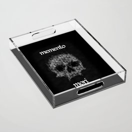 Memento Mori Skull by Brian Vegas Acrylic Tray