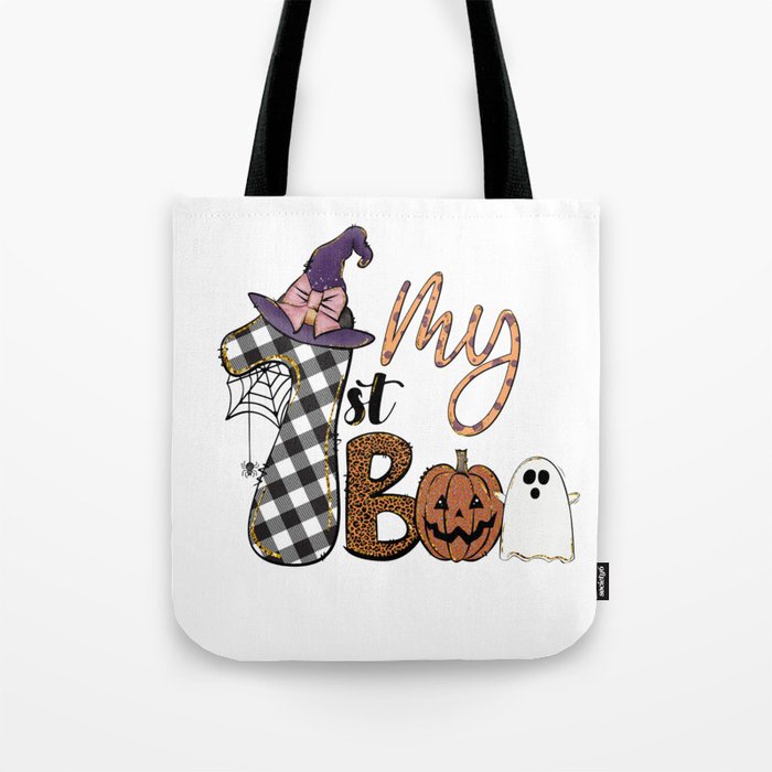 My first Halloween 2022 cute ghost Tote Bag