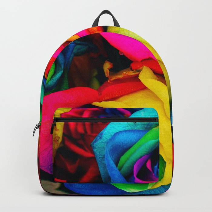 Rainbow Roses Backpack