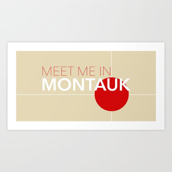 Montauk Art Print