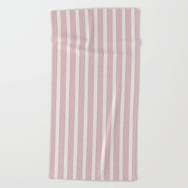 Red and white striped beach towel Beach Towel