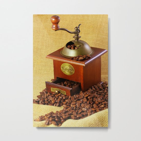 Coffee grinder Metal Print