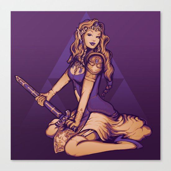 It's Dangerous to Go Alone! Canvas Print
