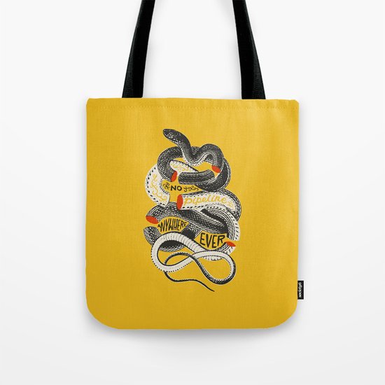 No. Never. Nowhere. Tote Bag