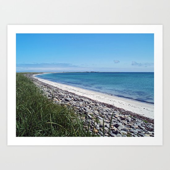 The Bay of Lopness Art Print