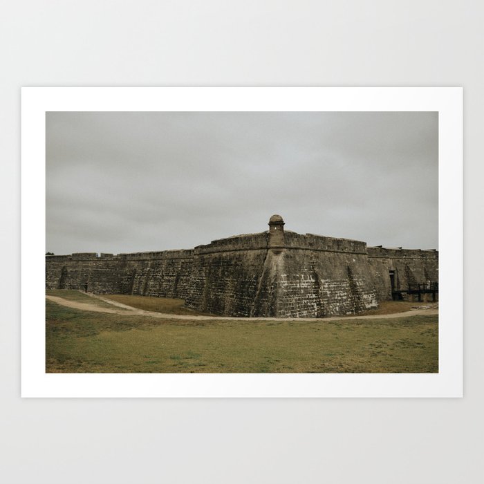 old fortress in the city	 Art Print