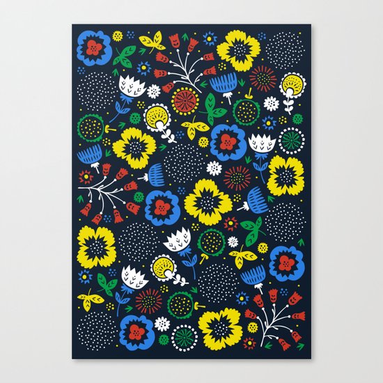 Blooming Wild Canvas Print