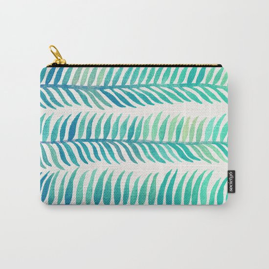 Seafoam Seaweed Carry-All Pouch