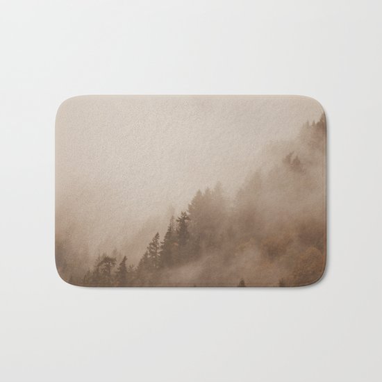 FOG IN THE MORNING Bath Mat