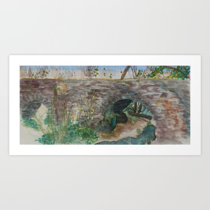 Espada Aqueduct Art Print