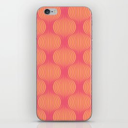 Lotus Swirl Print iPhone Skin