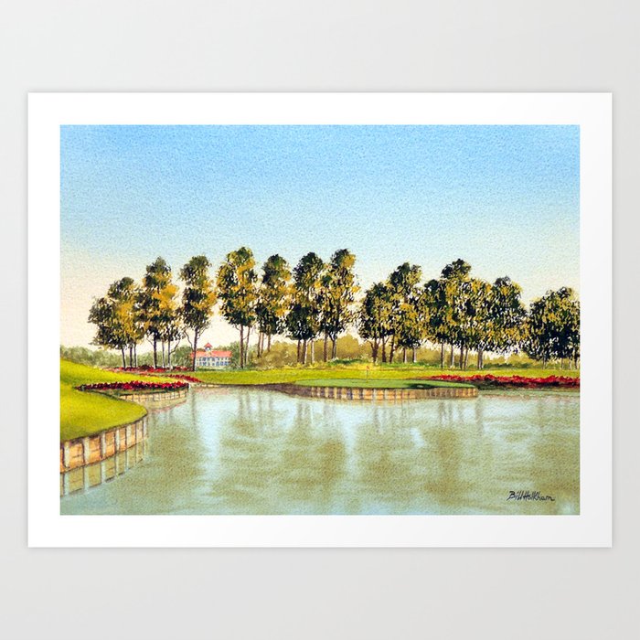 Sawgrass TPC Golf Course 17th Hole Art Print