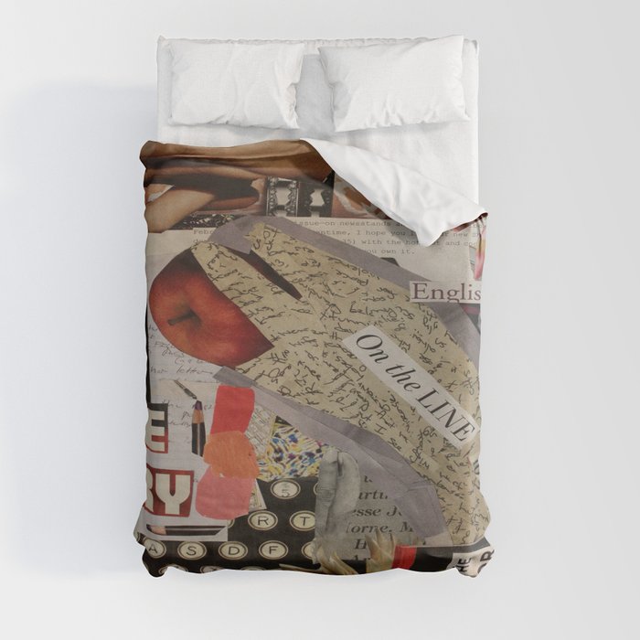 The Written Scholars Duvet Cover