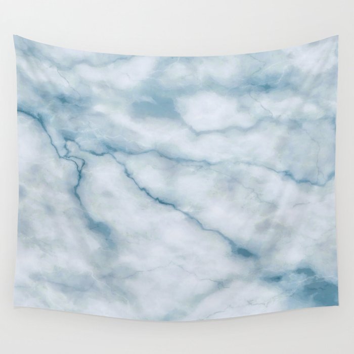 Blue best sale marble tapestry
