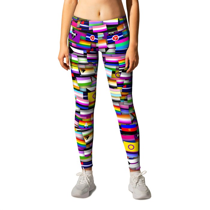 All LGBTQ+ pride flags Leggings