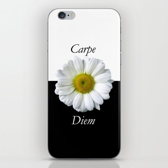 Yin Yang Carpe Diem iPhone & iPod Skin