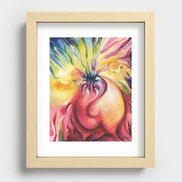 Abstract Stress Recessed Framed Print