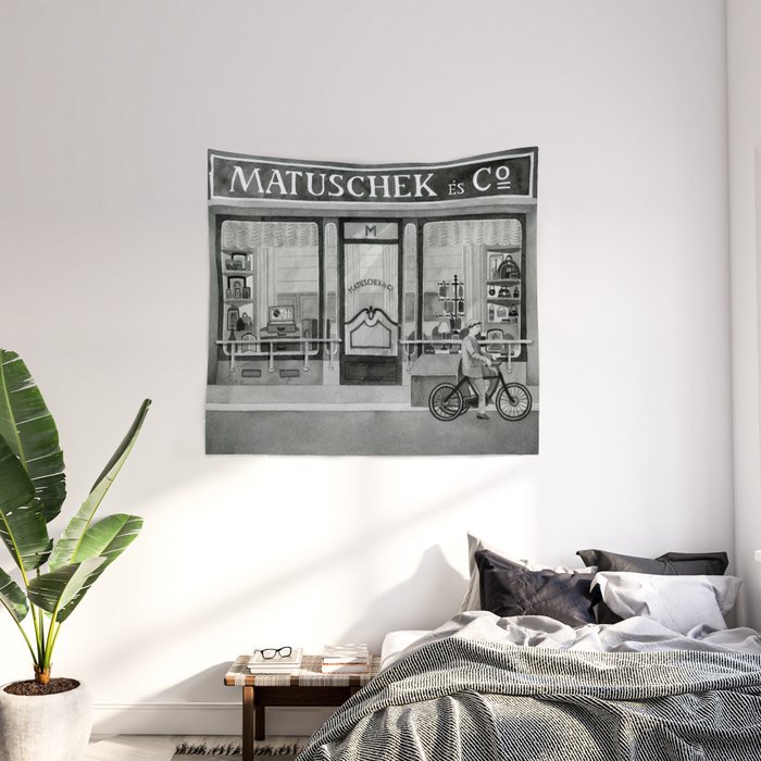 Corner tapestry shop
