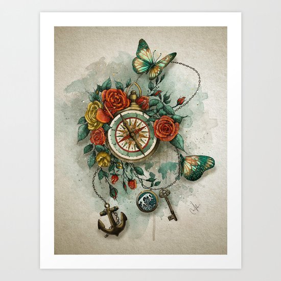 to guide you home Art Print