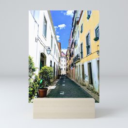 Streets of Lisbon Mini Art Print