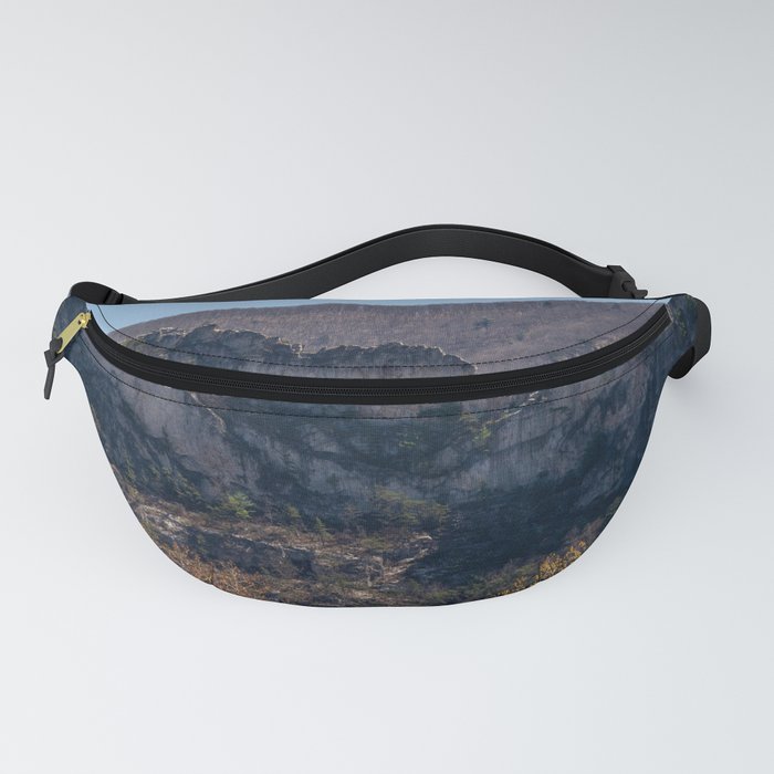 Seneca Rocks West Virginia Panoramic Print Fanny Pack