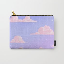 Pink Clouds Purple Sky Lo Fi Carry-All Pouch