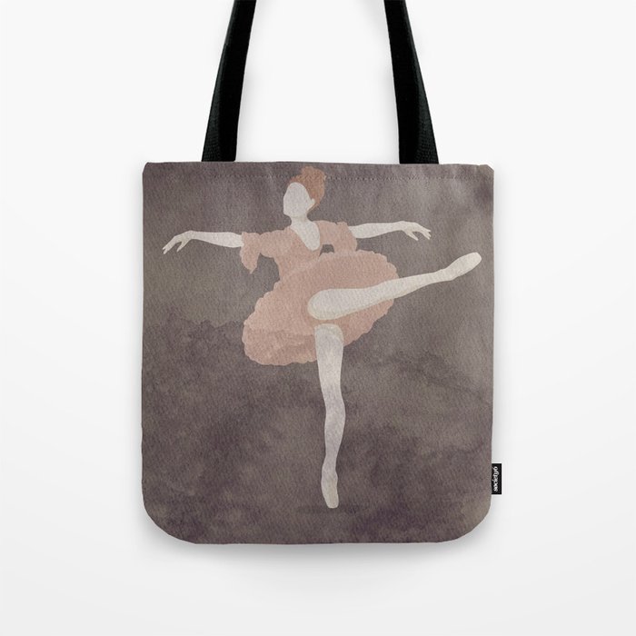 Ballerina Sleeping Beauty in tutu Tote Bag