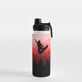 Snowboard Skyline I Water Bottle