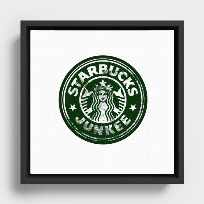 Starbucks Junkee Framed Canvas