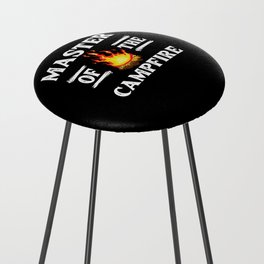 Campfire Starter Cooking Grill Stories Camping Counter Stool