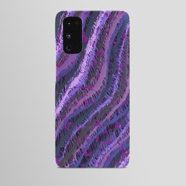 Grassy Field Purple Android Case