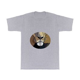 Lion Mouth Drawing T Shirt