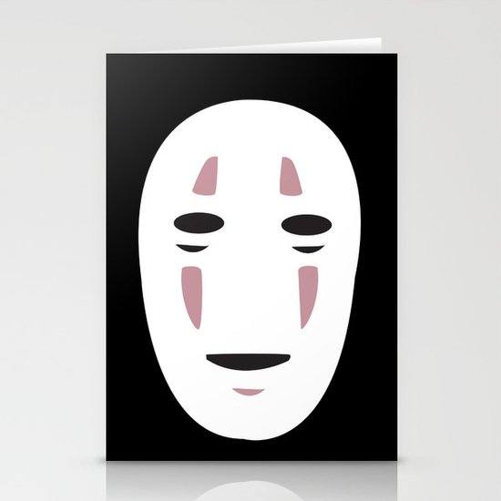 Spirited Away No Face Stationery Cards