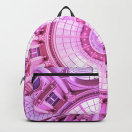 Pink Architecture Monument Backpack