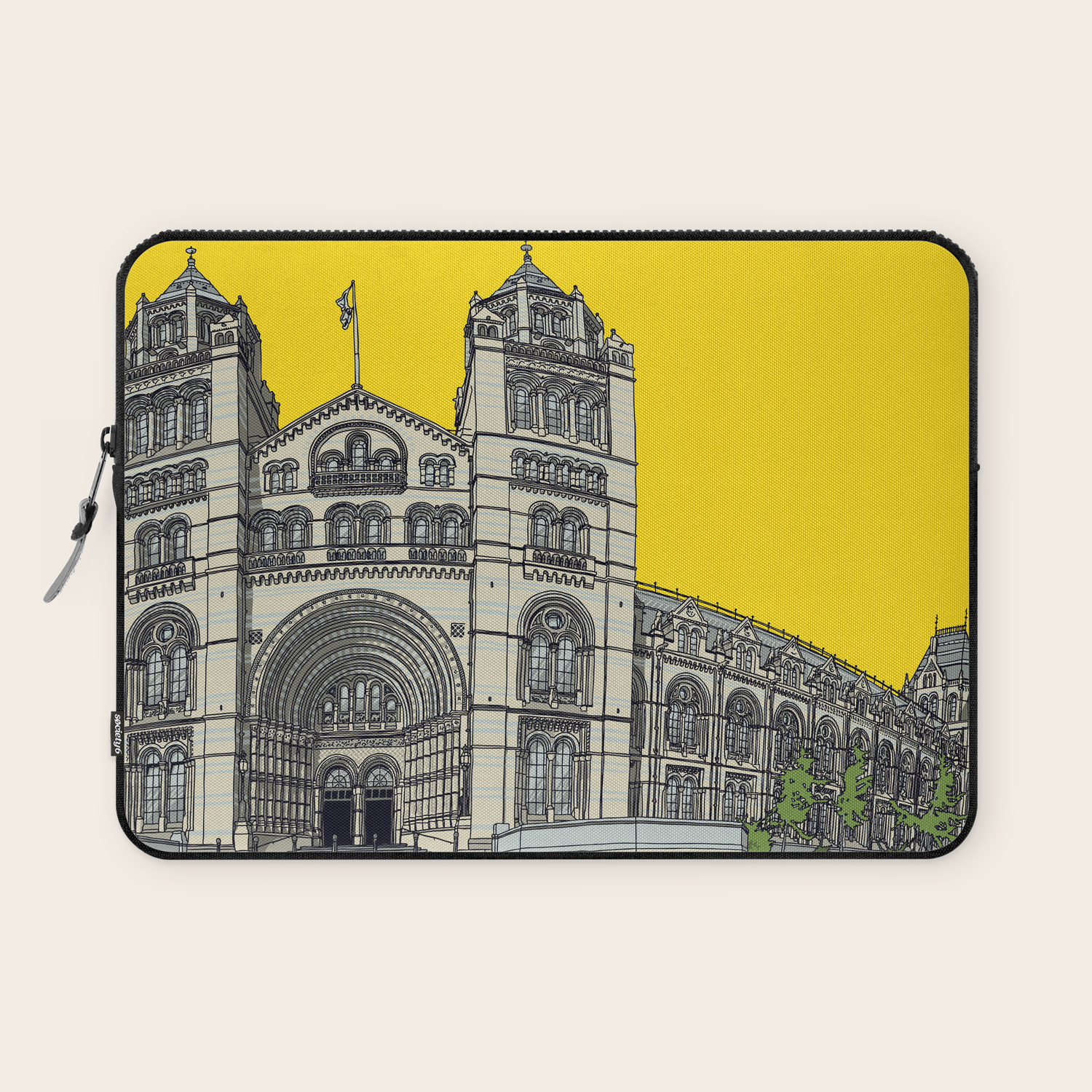The Natural History Museum London Laptop Sleeve By Andyclo Society6