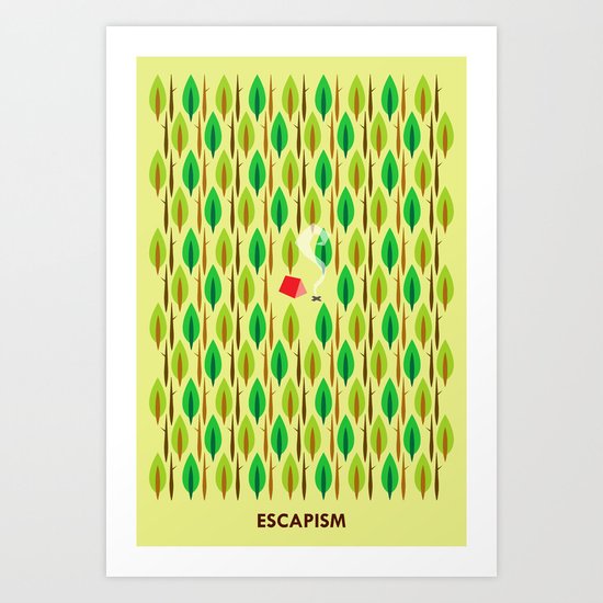 Escapism Art Print
