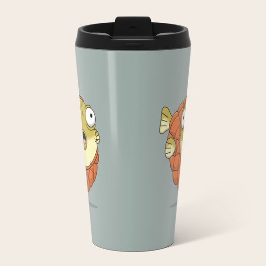 Puffer fish Travel Mug