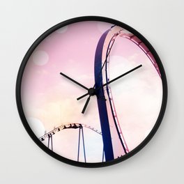 Roller Coaster 2 Wall Clock