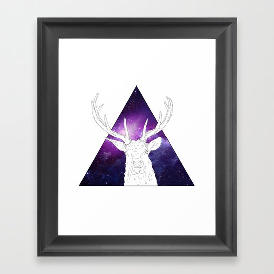 Deer Framed Art Print