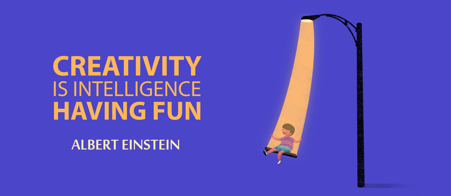 Creativity Is Intelligence Having Fun Albert Einstein Quote Coffee Mug By Tangyauhoong Society6