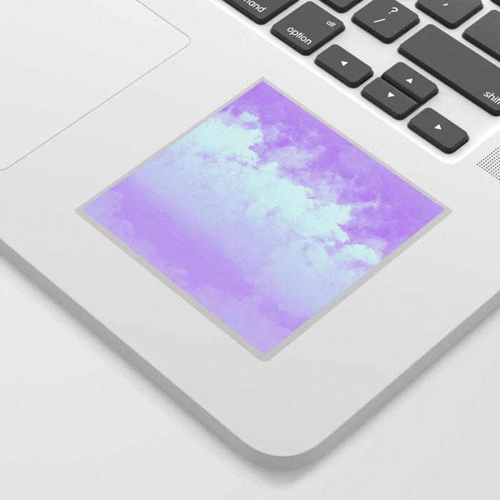 Pastel lavender sky Sticker