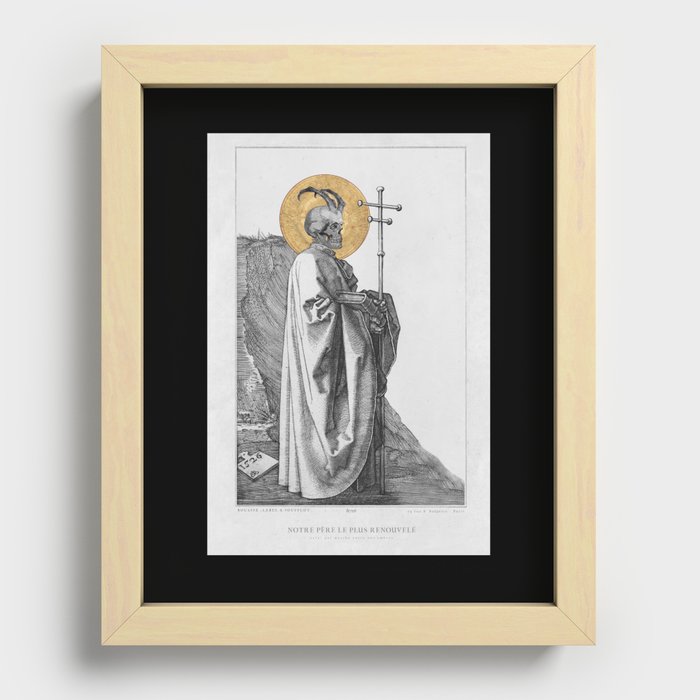 Our Most Reviled Father Recessed Framed Print