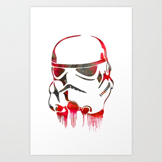 Storm Trooper Print Art Print