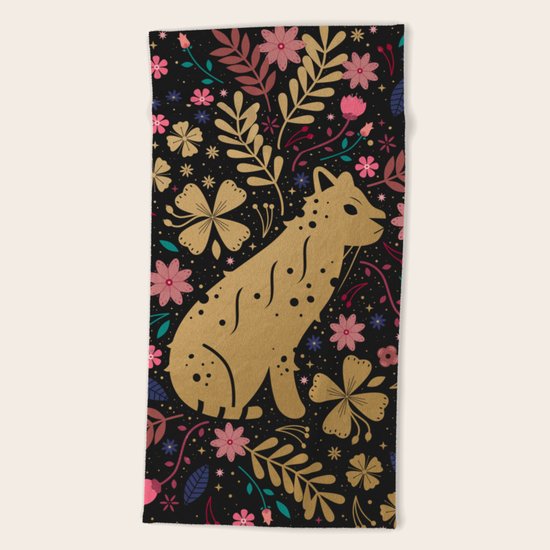 Cougar Beach Towel