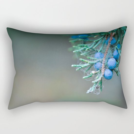 Juniper Berries Rectangular Pillow