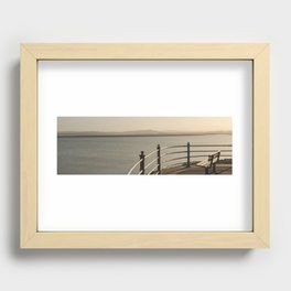 Morecambe Bay View Recessed Framed Print